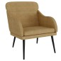 vidaXL Sessel Braun 63x76x80 cm Samt vidaXL Sessel Braun 63x76x80 cm Samt