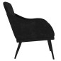 vidaXL Sessel Schwarz 63x76x80 cm Samt vidaXL Sessel Schwarz 63x76x80 cm Samt