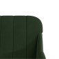 vidaXL Sessel Dunkelgrün 63x76x80 cm Samt vidaXL Sessel Dunkelgrün 63x76x80 cm Samt