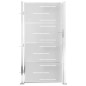 vidaXL Gartentor 100x180 cm Edelstahl vidaXL Gartentor 100x180 cm Edelstahl