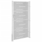 vidaXL Gartentor 100x180 cm Edelstahl vidaXL Gartentor 100x180 cm Edelstahl