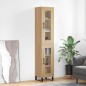 Highboard Sonoma-Eiche 34,5x34x180 cm Holzwerkstoff Highboard Sonoma-Eiche 34,5x34x180 cm Holzwerkstoff