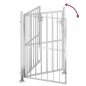 vidaXL Gartentor 100x150 cm Edelstahl vidaXL Gartentor 100x150 cm Edelstahl