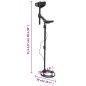 vidaXL Metalldetektor 18 cm Suchtiefe Pinpoint und Auto-Tune-Funktion vidaXL Metalldetektor 18 cm Suchtiefe Pinpoint und Auto-Tune-Funktion