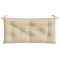 vidaXL Gartenbank-Auflagen 2 Stk. Beige 100x50x7 cm Oxford-Gewebe vidaXL Gartenbank-Auflagen 2 Stk. Beige 100x50x7 cm Oxford-Gewebe