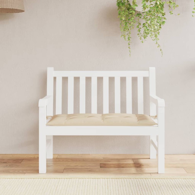 vidaXL Gartenbank-Auflage Beige 110x50x7 cm Oxford-Gewebe vidaXL Gartenbank-Auflage Beige 110x50x7 cm Oxford-Gewebe