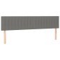 vidaXL Boxspringbett mit Matratze Dunkelgrau 120x190 cm Stoff vidaXL Boxspringbett mit Matratze Dunkelgrau 120x190 cm Stoff