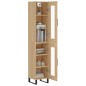 Highboard Sonoma-Eiche 34,5x34x180 cm Holzwerkstoff Highboard Sonoma-Eiche 34,5x34x180 cm Holzwerkstoff
