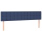 vidaXL Boxspringbett mit Matratze Blau 120x190 cm Stoff vidaXL Boxspringbett mit Matratze Blau 120x190 cm Stoff