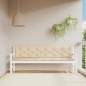 vidaXL Gartenbank-Auflagen 2 Stk. Beige 200x50x7 cm Oxford-Gewebe vidaXL Gartenbank-Auflagen 2 Stk. Beige 200x50x7 cm Oxford-Gewebe