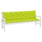 vidaXL Gartenbank-Auflagen 2 Stk. Hellgrün 200x50x7 cm Oxford-Gewebe vidaXL Gartenbank-Auflagen 2 Stk. Hellgrün 200x50x7 cm Oxford-Gewebe