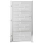 vidaXL Gartentor 100x180 cm Edelstahl vidaXL Gartentor 100x180 cm Edelstahl