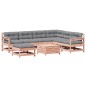 vidaXL 8-tlg. Garten-Lounge-Set mit Kissen Massivholz Douglasie vidaXL 8-tlg. Garten-Lounge-Set mit Kissen Massivholz Douglasie