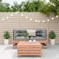 vidaXL 3-tlg. Garten-Lounge-Set mit Kissen Massivholz Douglasie vidaXL 3-tlg. Garten-Lounge-Set mit Kissen Massivholz Douglasie