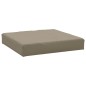 vidaXL Palettenkissen Taupe 60x60x8 cm Oxford-Gewebe vidaXL Palettenkissen Taupe 60x60x8 cm Oxford-Gewebe