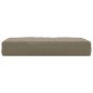 vidaXL Palettenkissen Taupe 60x60x8 cm Oxford-Gewebe vidaXL Palettenkissen Taupe 60x60x8 cm Oxford-Gewebe