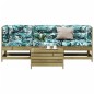 vidaXL 4-tlg. Garten-Lounge-Set mit Kissen Kiefernholz Imprägniert vidaXL 4-tlg. Garten-Lounge-Set mit Kissen Kiefernholz Imprägniert