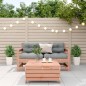 vidaXL 3-tlg. Garten-Lounge-Set mit Kissen Massivholz Douglasie vidaXL 3-tlg. Garten-Lounge-Set mit Kissen Massivholz Douglasie
