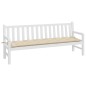 vidaXL Gartenbank-Auflage Beige 200x50x7 cm Oxford-Gewebe vidaXL Gartenbank-Auflage Beige 200x50x7 cm Oxford-Gewebe