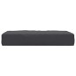vidaXL Palettenkissen Schwarz 60x60x8 cm Oxford-Gewebe vidaXL Palettenkissen Schwarz 60x60x8 cm Oxford-Gewebe