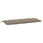 vidaXL Gartenbank-Auflage Taupe 120x50x7 cm Oxford-Gewebe vidaXL Gartenbank-Auflage Taupe 120x50x7 cm Oxford-Gewebe