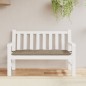 vidaXL Gartenbank-Auflage Taupe 120x50x7 cm Oxford-Gewebe vidaXL Gartenbank-Auflage Taupe 120x50x7 cm Oxford-Gewebe