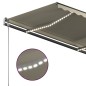 Automatische Markise mit LED & Windsensor 4,5x3 m Cremeweiß Automatische Markise mit LED & Windsensor 4,5x3 m Cremeweiß