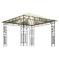 vidaXL Pavillon mit Moskitonetz & LED-Lichterkette 3x3x2,73m Cremeweiß vidaXL Pavillon mit Moskitonetz & LED-Lichterkette 3x3x2,73m Cremeweiß