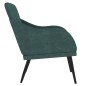 vidaXL Sessel Dunkelgrün 63x76x80 cm Samt vidaXL Sessel Dunkelgrün 63x76x80 cm Samt