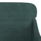 vidaXL Sessel Dunkelgrün 63x76x80 cm Samt vidaXL Sessel Dunkelgrün 63x76x80 cm Samt