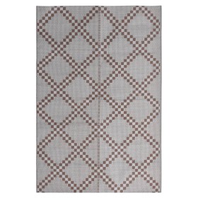 vidaXL Outdoor-Teppich Braun 140x200 cm PP