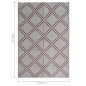 vidaXL Outdoor-Teppich Braun 140x200 cm PP vidaXL Outdoor-Teppich Braun 140x200 cm PP