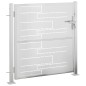 vidaXL Gartentor 100x100 cm Edelstahl vidaXL Gartentor 100x100 cm Edelstahl