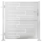 vidaXL Gartentor 100x100 cm Edelstahl vidaXL Gartentor 100x100 cm Edelstahl