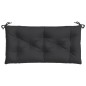 vidaXL Gartenbank-Auflagen 2 Stk. Schwarz 100x50x7 cm Oxford-Gewebe vidaXL Gartenbank-Auflagen 2 Stk. Schwarz 100x50x7 cm Oxford-Gewebe
