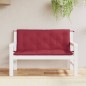 vidaXL Gartenbank-Auflagen 2 Stk. Weinrot 120x50x7 cm Oxford-Gewebe vidaXL Gartenbank-Auflagen 2 Stk. Weinrot 120x50x7 cm Oxford-Gewebe