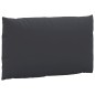 vidaXL Palettenkissen 2-tlg. Schwarz Oxford-Gewebe vidaXL Palettenkissen 2-tlg. Schwarz Oxford-Gewebe