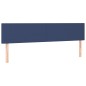 vidaXL Boxspringbett mit Matratze Blau 120x190 cm Stoff vidaXL Boxspringbett mit Matratze Blau 120x190 cm Stoff