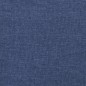 vidaXL Boxspringbett mit Matratze Blau 120x190 cm Stoff vidaXL Boxspringbett mit Matratze Blau 120x190 cm Stoff