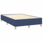 vidaXL Boxspringbett mit Matratze Blau 120x190 cm Stoff vidaXL Boxspringbett mit Matratze Blau 120x190 cm Stoff