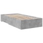 vidaXL Bettgestell mit Schubladen Betongrau 90x190 cm Holzwerkstoff vidaXL Bettgestell mit Schubladen Betongrau 90x190 cm Holzwerkstoff