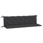 vidaXL Gartenbank-Auflagen 2 Stk. Schwarz 180x50x7 cm Oxford-Gewebe vidaXL Gartenbank-Auflagen 2 Stk. Schwarz 180x50x7 cm Oxford-Gewebe