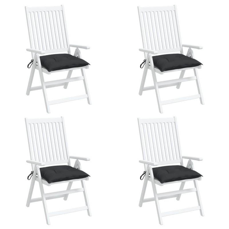 vidaXL Palettenkissen 4 Stk. Schwarz 50x50x7 cm Oxford-Gewebe vidaXL Palettenkissen 4 Stk. Schwarz 50x50x7 cm Oxford-Gewebe