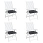 vidaXL Palettenkissen 4 Stk. Schwarz 50x50x7 cm Oxford-Gewebe vidaXL Palettenkissen 4 Stk. Schwarz 50x50x7 cm Oxford-Gewebe