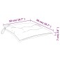 vidaXL Palettenkissen 4 Stk. Schwarz 50x50x7 cm Oxford-Gewebe vidaXL Palettenkissen 4 Stk. Schwarz 50x50x7 cm Oxford-Gewebe
