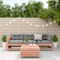 vidaXL 4-tlg. Garten-Lounge-Set mit Kissen Massivholz Douglasie vidaXL 4-tlg. Garten-Lounge-Set mit Kissen Massivholz Douglasie