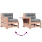 vidaXL 4-tlg. Garten-Lounge-Set mit Kissen Massivholz Douglasie vidaXL 4-tlg. Garten-Lounge-Set mit Kissen Massivholz Douglasie