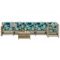 vidaXL 7-tlg. Garten-Lounge-Set mit Kissen Imprägniertes Kiefernholz vidaXL 7-tlg. Garten-Lounge-Set mit Kissen Imprägniertes Kiefernholz