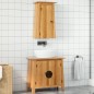 vidaXL 2-tlg. Badmöbel-Set Massivholz Kiefer vidaXL 2-tlg. Badmöbel-Set Massivholz Kiefer