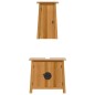 vidaXL 2-tlg. Badmöbel-Set Massivholz Kiefer vidaXL 2-tlg. Badmöbel-Set Massivholz Kiefer